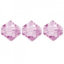Preciosa MC Bicone 3mm beads Light amethyst 20020